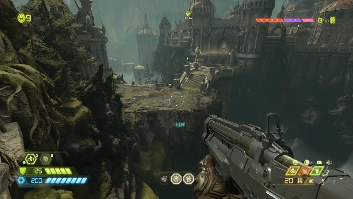Po zdobyciu notatki zeskocz w przepaść - Doom Eternal: Taras Nabad | Mapa sekretów, znajdźki - Doom Eternal - poradnik do gry