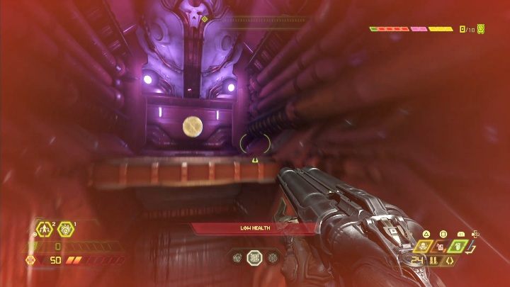 Po zebraniu omówionego powyżej albumu wskocz w kolejną szczelinę i wejdź po schodach - Doom Eternal: Urdak | Mapa sekretów, znajdźki - Doom Eternal - poradnik do gry