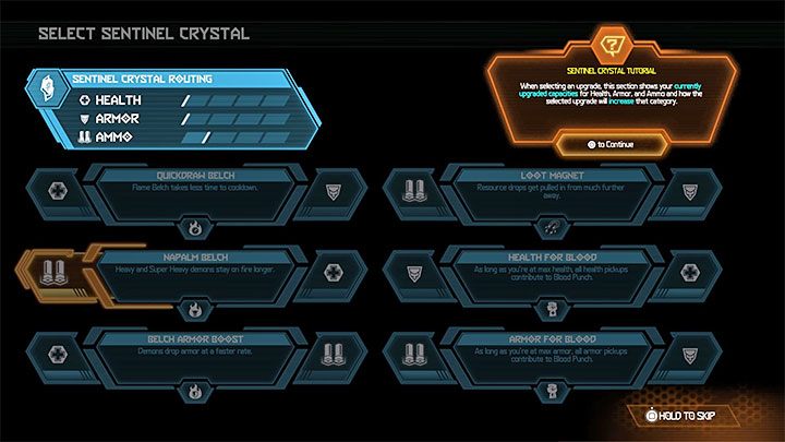 Każdy Kryształ Strażnika jest przedmiotem jednorazowego użytku - Doom Eternal: Statystyki bohatera - jak zwiększać? - Doom Eternal - poradnik do gry