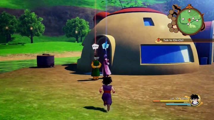 Aby rozpocząć tę misję musisz udać się do Gokus House - Znajoma twarz | Dragon Ball Z Kakarot - misja poboczna - Dragon Ball Z Kakarot - poradnik do gry