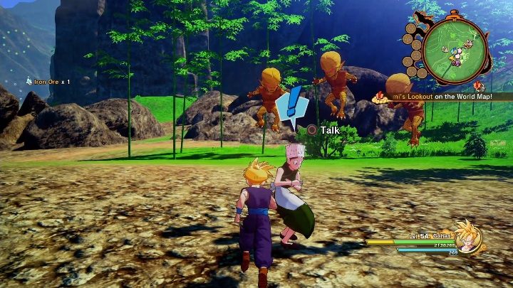 Aby rozpocząć tę misję musisz podlecieć do atakowanej wieśniaczki - Często atakowana wieśniaczka | Dragon Ball Z Kakarot - misja poboczna - Dragon Ball Z Kakarot - poradnik do gry