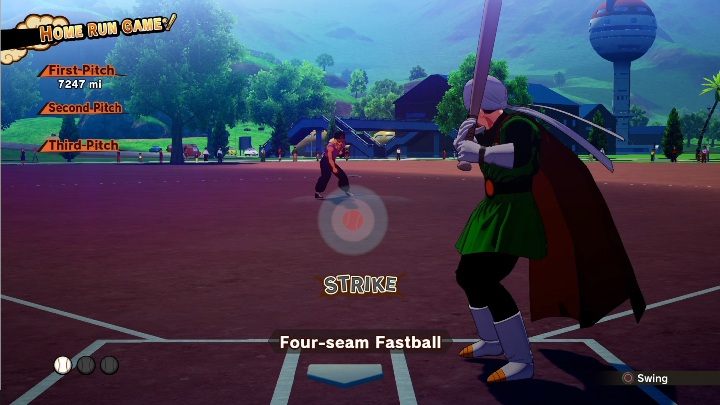 Ten dział dotyczy gry w baseball - Podręcznik szkolenia Szkoły Żółwia w Dragon Ball Z Kakarot - Dragon Ball Z Kakarot - poradnik do gry