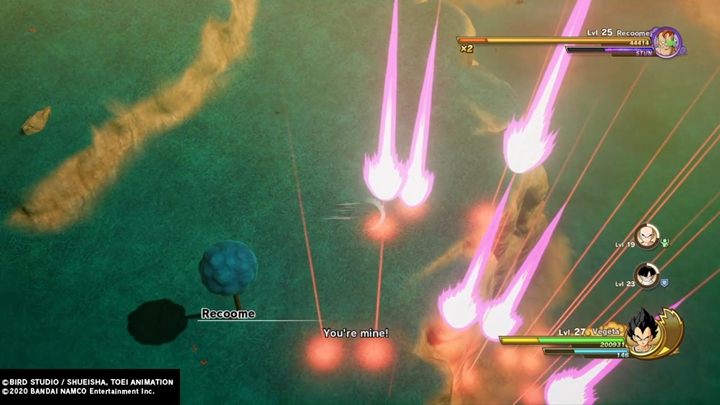 Jako drugi do walki stonie Kremms (Recoome), który również jest na 25 poziomie - Odcinek 4 | Solucja DBZ Kakarot | Zły Imperator Frizer - Dragon Ball Z Kakarot - poradnik do gry