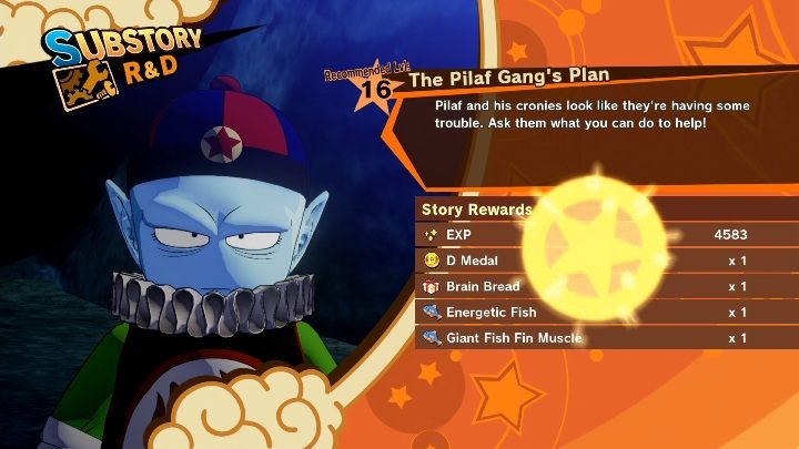 Wróć do postaci, aby zakończyć zadanie - Plan gangu Pilafa | Dragon Ball Z Kakarot - misja poboczna - Dragon Ball Z Kakarot - poradnik do gry