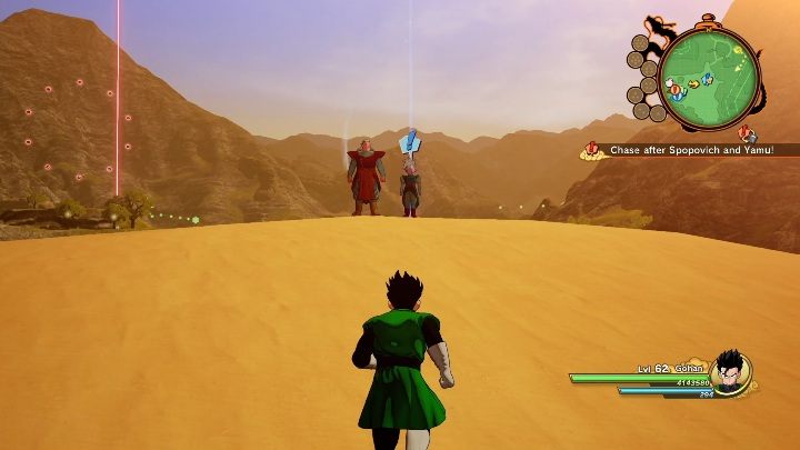 Aby rozpocząć tę misję musisz udać się do Great West Desert Area - O wiele więcej niż Frizer | Dragon Ball Z Kakarot - misja poboczna - Dragon Ball Z Kakarot - poradnik do gry