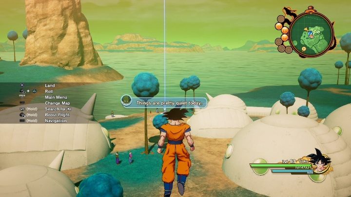 Tę opowieść rozpocznie rozmowa ze zleceniodawcą - Porunga, część 2 | Dragon Ball Z Kakarot - misja poboczna - Dragon Ball Z Kakarot - poradnik do gry
