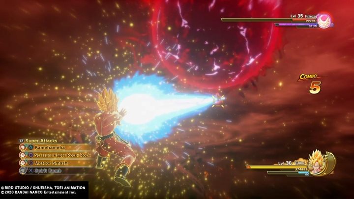 Czas na ostateczne starcie z Frizerem (35 poziom), który osiągnął 100% swojej mocy - Odcinek 8 | Solucja DBZ Kakarot | Zły Imperator Frizer - Dragon Ball Z Kakarot - poradnik do gry