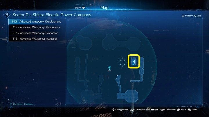 Na powyższym obrazku oznaczono miejsce, w którym znajdziecie Materię Time - Final Fantasy VII Remake Intermission: Time Materia - jak zdobyć? - Final Fantasy VII Remake - poradnik do gry