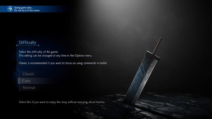 Przed rozpoczęciem gry Final Fantasy VII Remake masz do wyboru jeden z trzech poziomów trudności - Final Fantasy VII Remake: Poziom trudności - jaki wybrać? Zmiana poziomu - Final Fantasy VII Remake - poradnik do gry