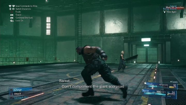 Barret jest jedną z postaci w grze FF7 Remake, która najlepiej nadaje się do skanowania przeciwników przy użyciu Materii Assess - Final Fantasy VII Remake: Staggerowanie wrogów - jak? Słabości, umiejętności - Final Fantasy VII Remake - poradnik do gry