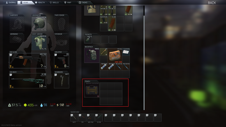 Bezpieczne pojemniki gwarantują zachowanie umieszczonych w nich przedmiotów. - 10 najlepszych wskazówek na start w Escape from Tarkov - Escape from Tarkov - poradnik do gry