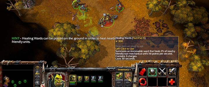 Znaki leczące będą głównym źródłem leczenia jednostek w tej misji. - Lądowanie | Solucja Warcraft 3 Reforged - Warcraft 3 Reforged - poradnik do gry