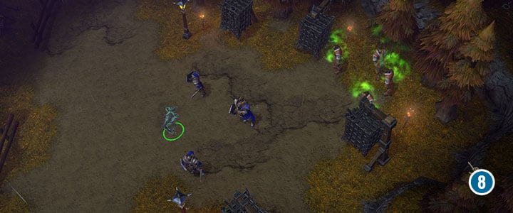Finalną grupę kultystów znajdziesz uwięzionych we wschodniej części trzeciego miasta. - Pełznąc przez Prochy | Solucja Warcraft 3 Reforged - Warcraft 3 Reforged - poradnik do gry