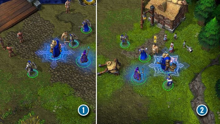 Most jest zniszczony, ale jest alternatywna droga (1) - Zaraza i spustoszenie | Solucja Warcraft 3 Reforged - Warcraft 3 Reforged - poradnik do gry