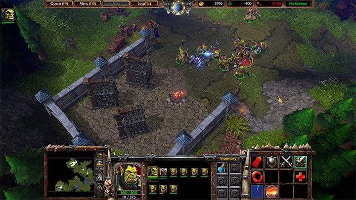 Każda potyczka w pobliżu klatek to możliwość zdobycia dodatkowych wojowników. - Odejście | Solucja Warcraft 3 Reforged - Warcraft 3 Reforged - poradnik do gry