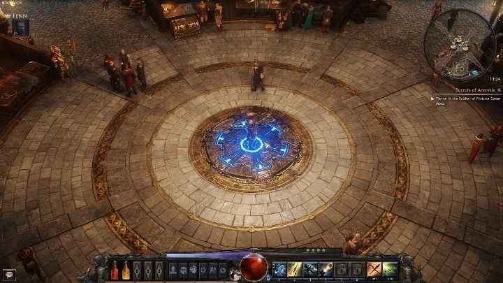 Aby sprawnie poruszać się po świecie Wolcen Lords of Mayhem korzystaj z szybkiej podróży - Porady na start do gry Wolcen - Wolcen Lords of Mayhem - poradnik do gry