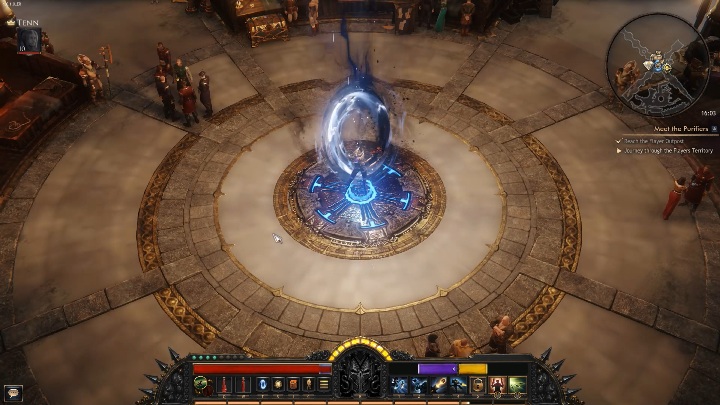 Wystarczy, że wciśniesz T, a po chwili przeniesiesz się do miasta - Porady na start do gry Wolcen - Wolcen Lords of Mayhem - poradnik do gry
