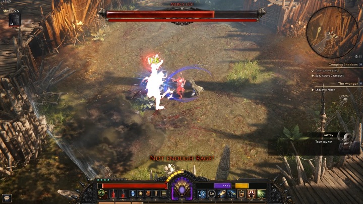Wykorzystuj momenty osłabienia przeciwnika, aby zadawać mu jak najwięcej obrażeń - Mercy | Boss w grze Wolcen - Wolcen Lords of Mayhem - poradnik do gry