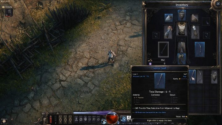 Aby nałożyć zbroję musisz uruchomić inventory i wybrać obiekt - Jak nałożyć zbroję w grze Wolcen? - Wolcen Lords of Mayhem - poradnik do gry