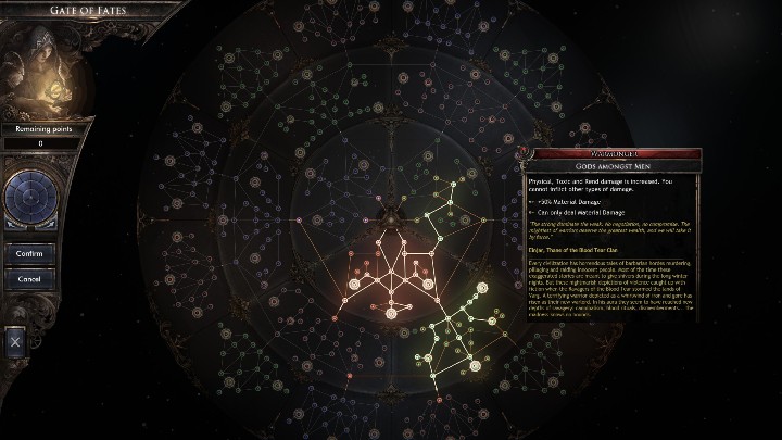 Maniakalna rzez - zwiększa obrażanie zadawane w szale - Endgame | Buildy w grze Wolcen - Wolcen Lords of Mayhem - poradnik do gry