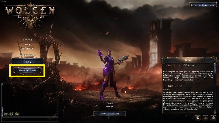 W grze Wolcen Lords of Mayhem nie wybierasz poziomu trudności na początku rozgrywki - Jak zmienić poziom trudności w Wolcen? - Wolcen Lords of Mayhem - poradnik do gry