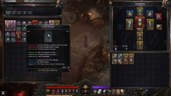 Klejnoty wpływają na statystyki twoich broni oraz zbroi - Klejnoty w grze Wolcen - Wolcen Lords of Mayhem - poradnik do gry