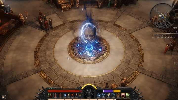 Ponowne wejście w teleport przeniesie Cię bezpośrednio do punktu, w którym byłeś - Mapa w grze Wolcen - Wolcen Lords of Mayhem - poradnik do gry