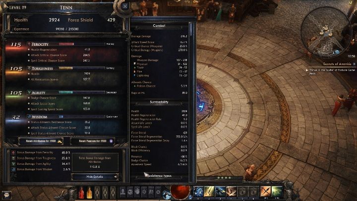 Atrybuty to statystyki twojego bohatera - System walki w Wolcen - Wolcen Lords of Mayhem - poradnik do gry