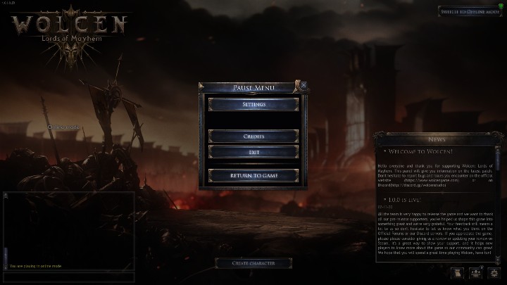 Aby zmienić język gry, musisz wejść w ustawienia i do działu ustawienia stylu gry - Jak zmienić język w grze w Wolcen? - Wolcen Lords of Mayhem - poradnik do gry
