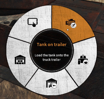 Ta opcja pozwoli Ci na przetransportowanie pojazdu do warsztatu. - Wykopywanie czołgów w Tank Mechanic Simulator - Tank Mechanic Simulator - poradnik do gry