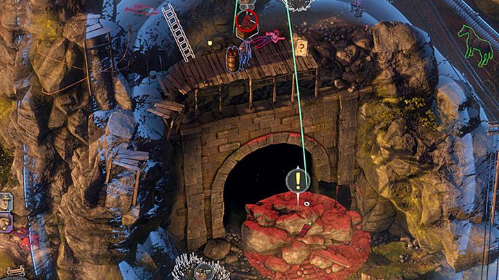 Do finałowej części misji możesz awansować po tym jak dotrzesz do beczki z dynamitem na wzgórzu (M2,17) oraz pozbędziesz się przebywającej w tym miejscu Big Ann - Desperados 3: Użyj dynamitu do zniszczenia blokady na torach, 2 Misja - solucja - Desperados 3 - poradnik do gry