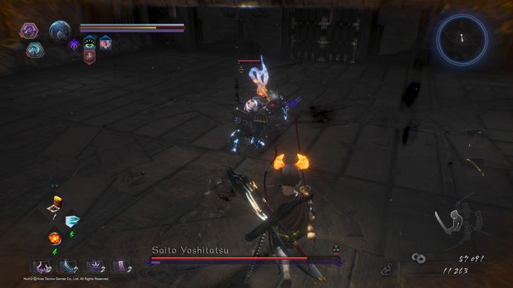 Co jakiś czas boss może zamienić się w daną formę Yokai - Saito Yoshitatsu | Boss w NiOh 2 - NiOh 2 - poradnik do gry
