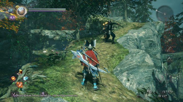 Pokonaj żołnierza Yokai i idź na samą górę - Tajemniczy zamek jednej nocy | Solucja NiOh 2 - NiOh 2 - poradnik do gry