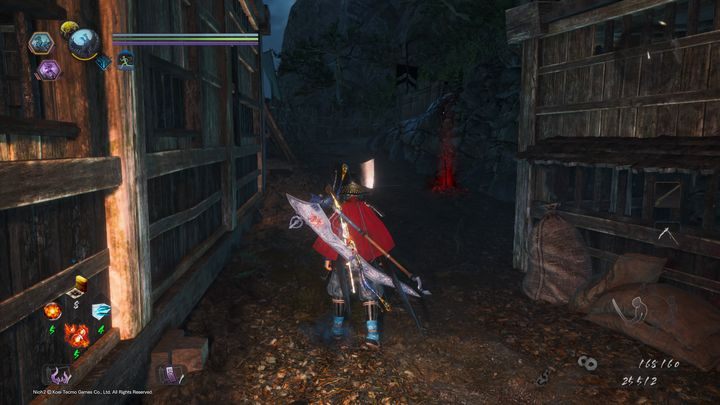 Zejdź po drabinie i skręć w lewo - Sanktuarium żmii | Solucja NiOh 2 - NiOh 2 - poradnik do gry