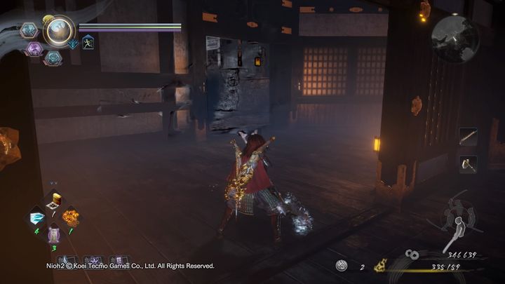 Na swojej drodze znajdziesz przejście, które jest owiane mgłą Yokai - NiOh 2: Złoty zamek, solucja - NiOh 2 - poradnik do gry
