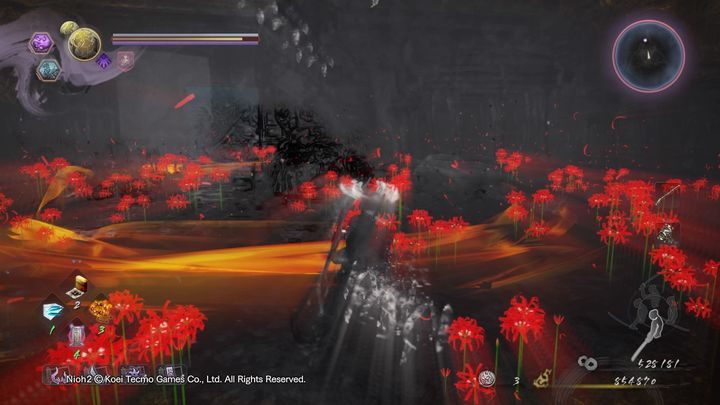 Zestrzel kryształ amrity, który trzyma Ubume i od razu podbiegnij do niej, wykonując ostateczny cios - NiOh 2: Punkt widzenia, solucja - NiOh 2 - poradnik do gry