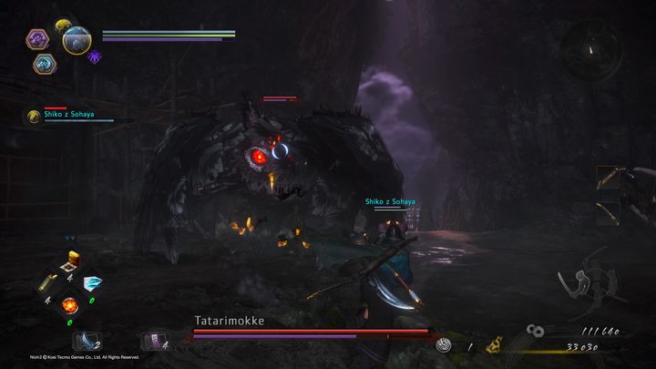 Tatarimokke to wielka sowa Yokai, która atakuje w wielu przypadkach z powietrza - Tatarimokke | Boss w NiOh 2 - NiOh 2 - poradnik do gry