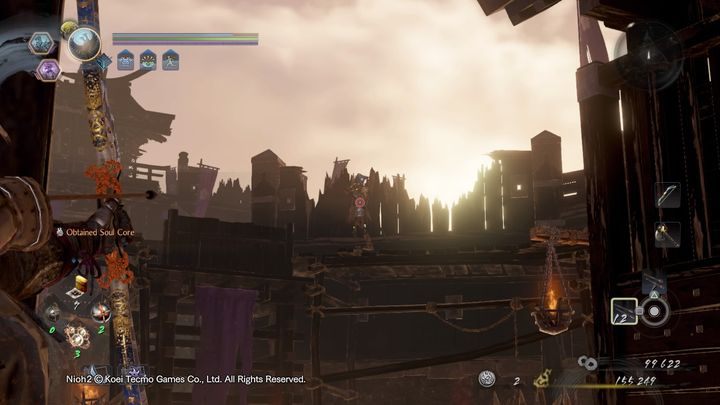Po pokonaniu przeciwników, udaj się przed siebie - Zmierzch na górze Tenno | Solucja NiOh 2 - NiOh 2 - poradnik do gry