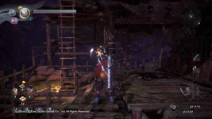 Lepiej od razu go zabić cichym zabójstwem od tyłu - Droga ucieczki | Solucja NiOh 2 - NiOh 2 - poradnik do gry