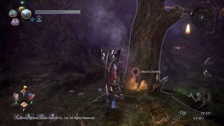 Po pokonaniu przeciwników, lub odpuszczeniu, idź w górę przed siebie - Droga ucieczki | Solucja NiOh 2 - NiOh 2 - poradnik do gry