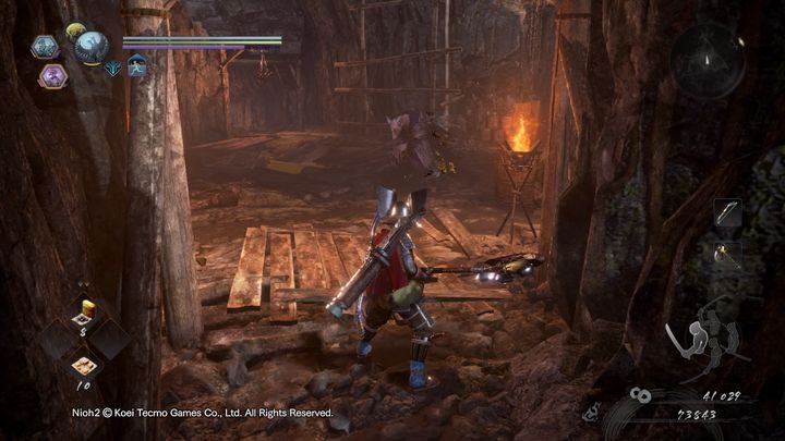 W środku znajdziesz nowego Yokai, jest to Tesso - Ptak w klatce | Solucja NiOh 2 - NiOh 2 - poradnik do gry