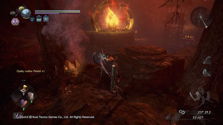 Obal drzewo, które żarzy się ogniem od środka - NiOh 2: Bystry demon, solucja - NiOh 2 - poradnik do gry