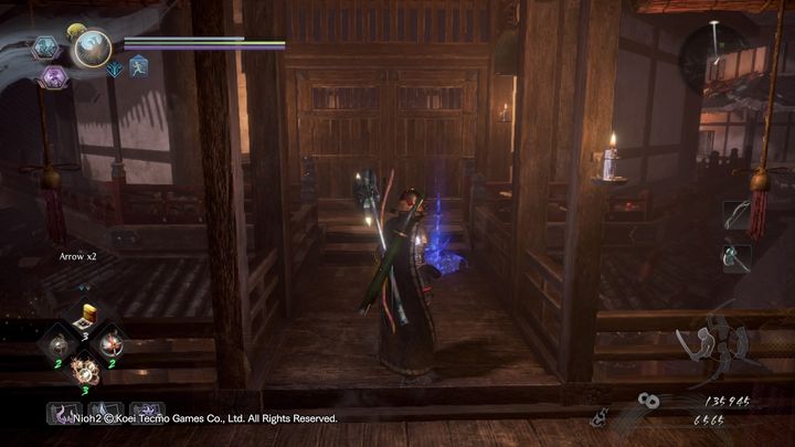Po pokonaniu Maedy, otwórz bramę na wprost ciebie i aktywuj trzeci chram lokacji - NiOh 2: Niechybne zniszczenie, solucja - NiOh 2 - poradnik do gry