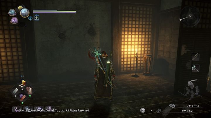 Po prawej stronie znajduje się Nurikabe - NiOh 2: Dwie twarze gościnności, solucja - NiOh 2 - poradnik do gry