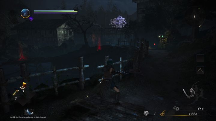Inni gracze umierając, zostawiają czerwone miecze - Śmierć w Nioh 2 - NiOh 2 - poradnik do gry