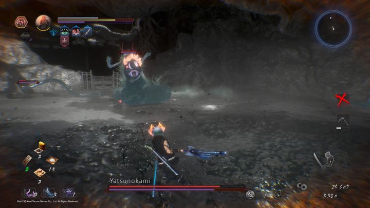 Bossowie zamiast nowych faz, w których mogą zaskoczyć nas nowymi atakami oraz mocami, mają to zaimplementowane w momencie, gdy aktywują krainę Yokai - Kraina Yokai w NiOh 2 - NiOh 2 - poradnik do gry