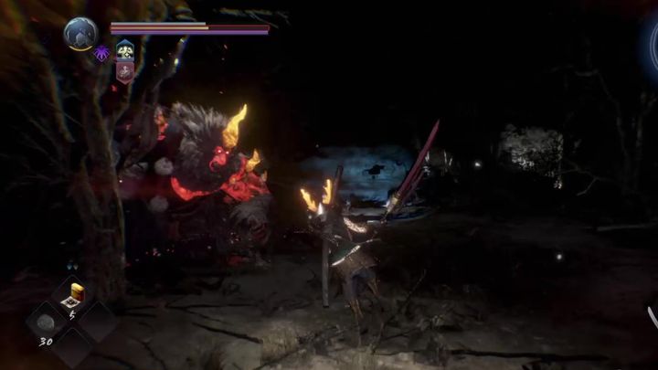 W kolejnej fazie czeka Cię starcie z Enkim - Las spowity ciemnością | Solucja NiOh 2 - NiOh 2 - poradnik do gry