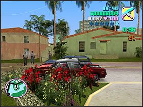 Jak tylko zdobędziesz broń, wsiadaj do samochodu i przejedź rundkę dookoła ronda - Numer 11 Rampage - Grand Theft Auto: Vice City - poradnik do gry