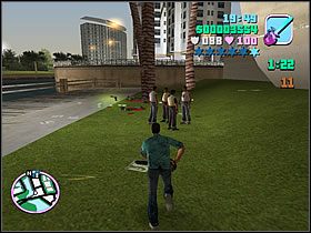 Standardowo już z piłą łańcuchową obchodzisz się ostrożnie - Numer 12 Rampage - Grand Theft Auto: Vice City - poradnik do gry