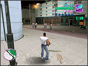 Minigun to niesamowita siła ognia, jednak pamiętaj że do wykonania zadania potrzebujesz grupek gangsterów - Numer 17 Rampage - Grand Theft Auto: Vice City - poradnik do gry